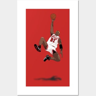 Dennis Rodman Posters and Art